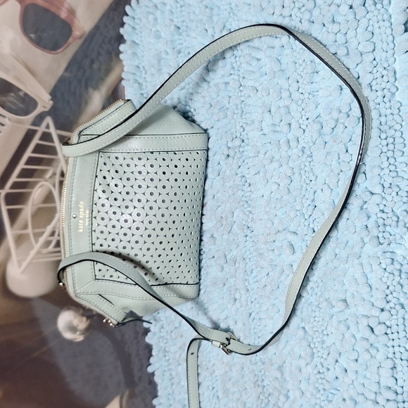 Kate Spade, New York Mercer Isle- Sienna leather green light  bag - Picture 3 of 11